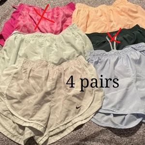 Nike running shorts bundle (4 PAIRS ONLY)